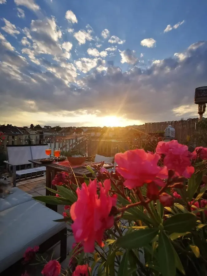 Lux Duplex Rooftop Loft With An Amazing Terrace & Home Cinema Praga