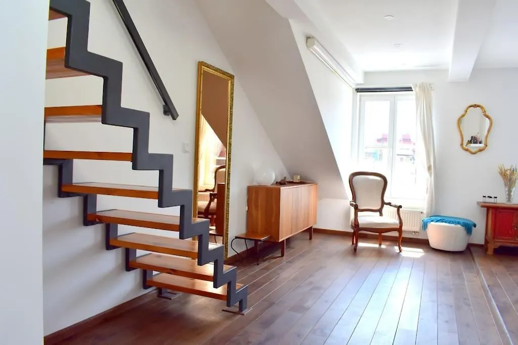 Lux Duplex Rooftop Loft With An Amazing Terrace & Home Cinema Praga